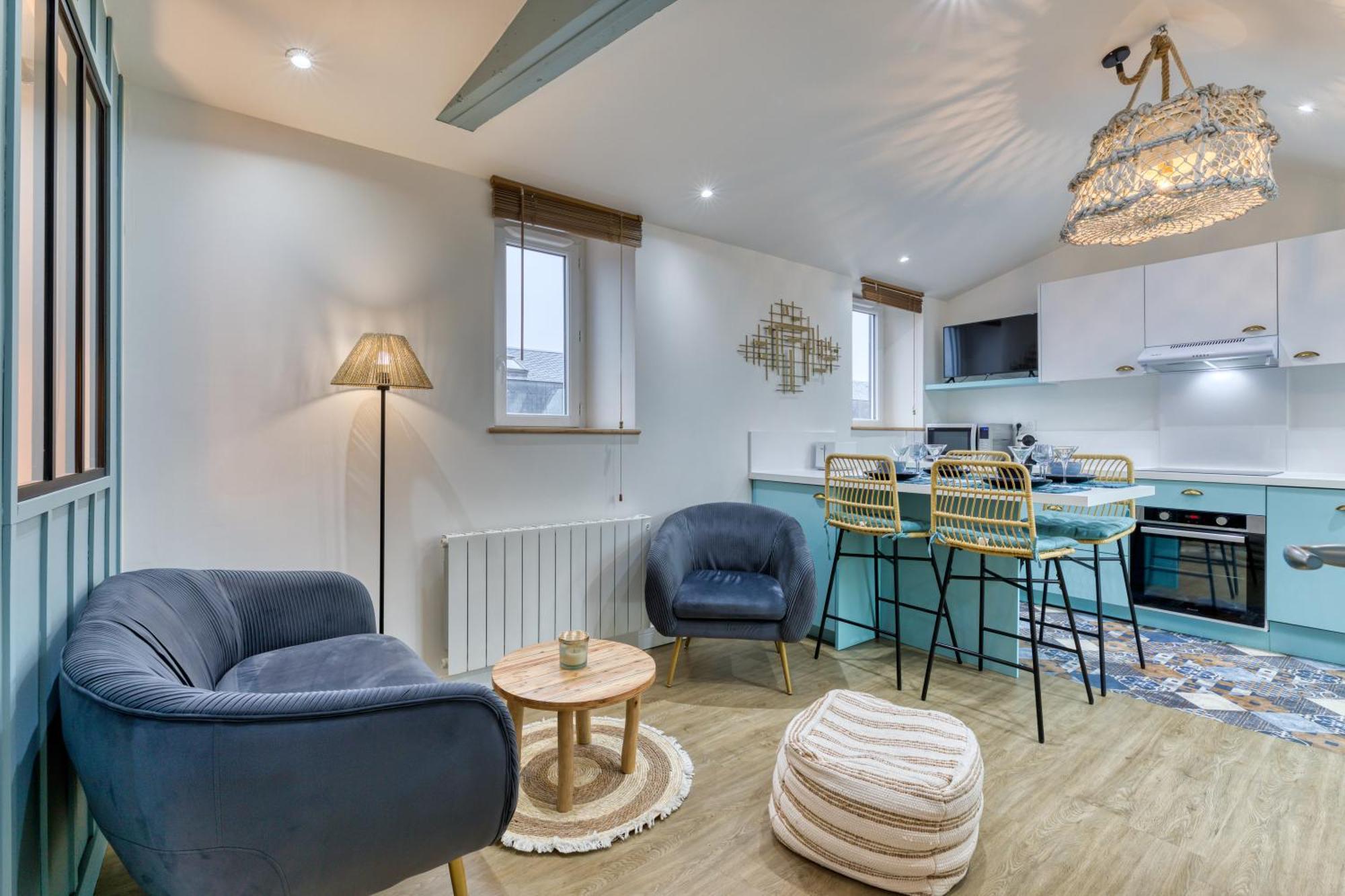 Appartement « Le Casier » Vue Mer Fécamp Екстериор снимка